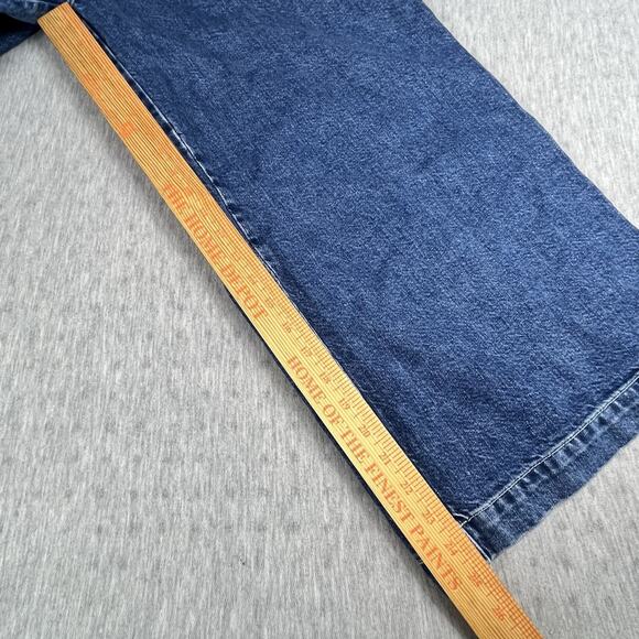 WE THE FREE Women Size 30 Colette High Rise Wide Leg Cropped Cotton Denim Jeans - Picture 13 of 16